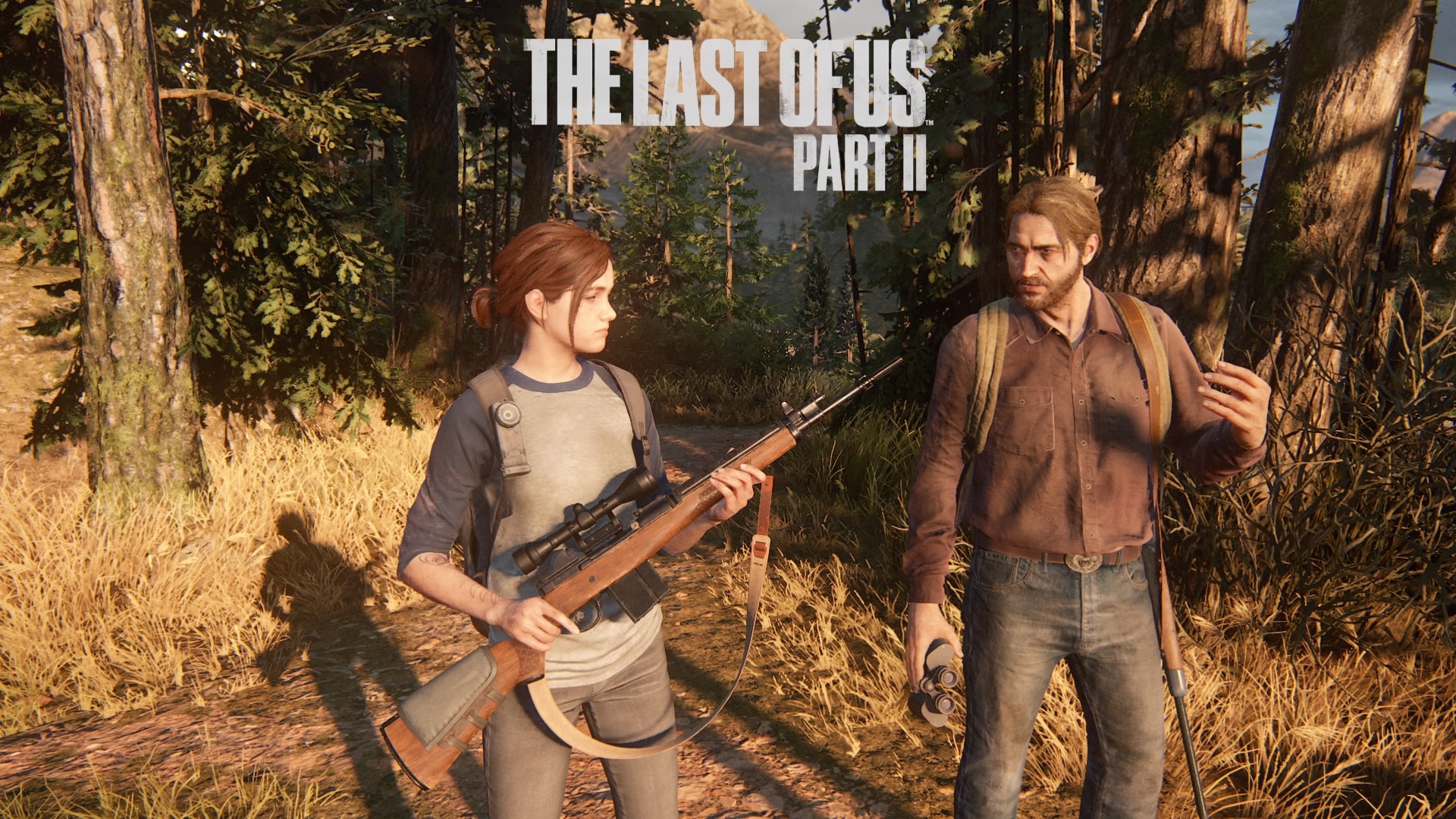 Tommy teaches Ellie to Snipe - The Last of Us Part II (PS4 Pro) 4K HDRS 